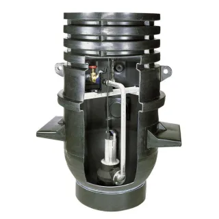 Wilo DrainLift Schachtpumpstation 2531441 WS 1100 E/MTC 32, MTS 40, mit Behälter