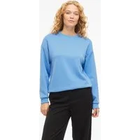 Vila Sweatshirt VISANDY L/S SWEAT TOP - NOOS Viskosemischung, regular fit