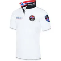 Nebulus Poloshirt BENTER, Q807 - Herren, weiß, XL