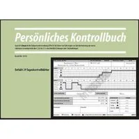 HEIMWERT Formularblock Kontrollbuch Fahrtenbuch §1 Abs.6 FpersV 29 Kontrolltagesblätter