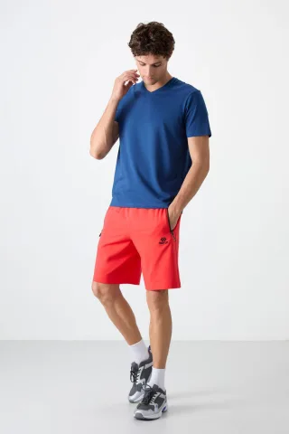 Herren Sweatshorts mit normaler Passform aus Strick