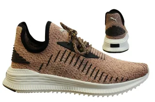 Puma Ignite Avid Evoknit Slip auf Ton Textile Mesh Trainer - Herren