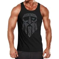 Neverless Tanktop Herren Tank-Top Odin Gott Valhalla Wikinger Nordmänner Mythologie mit Print