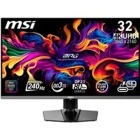 MSI MPG 322URX QD-OLED OLED-Monitor (80 cm/32 ", 3840 x 2160 px, 4K Ultra HD, 0,03 ms Reaktionszeit, 240 Hz, QD-OLED)