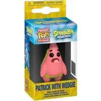 Funko Schlüsselanhänger SpongeBob Schwammkopf POP! Vinyl Schlüsselanhänger 4 cm Patrick (1-tlg), Original Funko POP! Vinyl Schlüsselanhänger