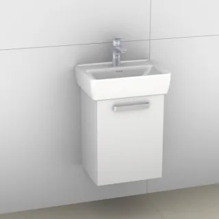 Artiqua 415 Waschtischunterschrank für Pro A 811951, Weiß Hochglanz, 415-WUT-L25-R-7016-68 415-WUT-L25-R-7016-68