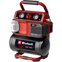 Power X-Change Akku-Kompressor TE-AC 18/75 Li OF-Solo, 18Volt schwarz/rot, ohne Akku und Ladegerät