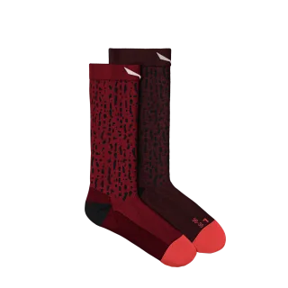 SALEWA - Mountain Trainer Sal. Merino Socken Damen - Rot (Gr.42-44)