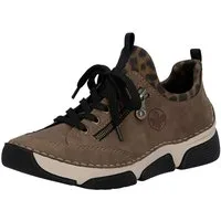 Rieker Slip-On Sneaker Schlupfschuh, Halbschuh, Freizeitschuh mit weicher Innensohle