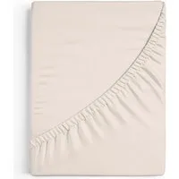 Sleepstyle Spannbettlaken SleepStyle, aus 100% Baumwolle, Jersey, Gummizug: rundum, (1 Stück), formstabil und pflegeleicht, für Matratzen bis 20 cm Höhe