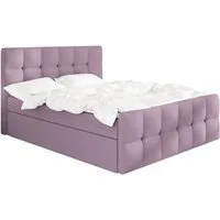 A&J MöbelLand GmbH Boxspringbett BERG mit 2 Bettkästen und Topper. (Boxspringbett mit Bettkasten und gepolstertem Kopfteil. Inclusiv Topper !, TOP ANGEBOT), Länge 216 cm Höhe 106 cm