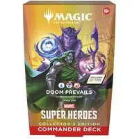 Magic the Gathering Sammelkarte MTG Marvel Super Heroes Doom Prevails Collector Commander Deck EN