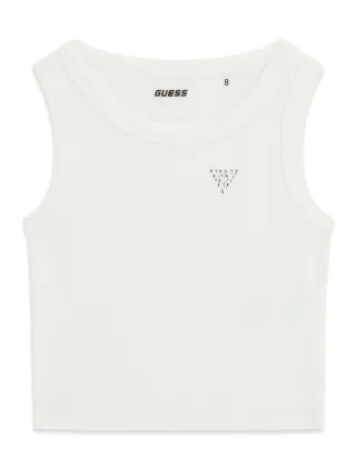 Guess Kids - SL RIB TANK TOP_MINIME WHITE PEAKS - Gr. - 14