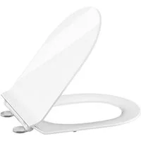 GarveeMore WC-Sitz WC Sitz mit Absenkautomatik Toilettendeckel, Einfach montieren, D-Form