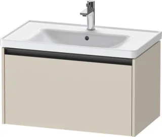 Duravit Ketho.2 Waschtischunterbau wandhängend Taupe Supermatt 784x455x440 mm - K25083083830000 K25083083830000
