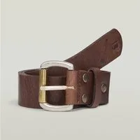 G-STAR Ledergürtel Dast belt mit Nieten verstärkt