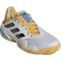 adidas Performance Barricade 13 Clay/Sandplatz 2024 weiss/schwarz/orange Damen Tennisschuh