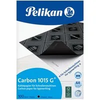HAMELIN PAPERBRANDS Wachspapier Pelikan Kohlepapier Carbon 1015G schwarz DIN A4