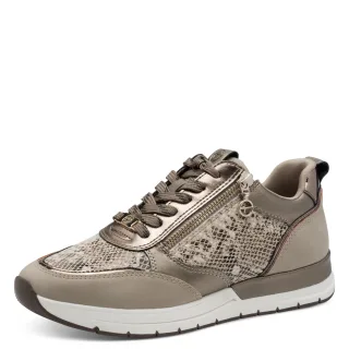 Tamaris - Da.-Schnürer taupe - Gr. - 37
