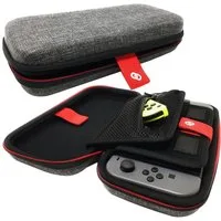 Capcy Nintendo-Schutzhülle Hardcase Tasche für Nintendo Switch Konsole, Schutz-Hülle Aufbewahrung Case Etui Zubehör auch für Switch OLED LITE