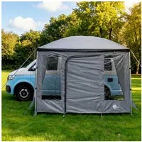 yourGEAR Sonnensegel your GEAR Parasol Vorderwand - 260x235 cm Frontwand mit Tür, UV 50+
