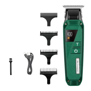 MARSKE MS-5062 Hair Clipper for Men USB Rechargeable LED Display 1800mAh Battery Stainless Steel Blade Adjustable Cuttin
