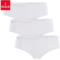 celodoro Panty Damen Basic Panty (3er Pack) Hipster Slip mit Zier-Logo