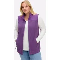 Sheego Fleeceweste Fleece-Weste Länge ca. 74 cm