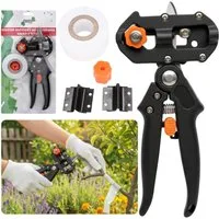 Sarcia.eu Gartenpflege-Set Set Veredelungsschere mit Band + austauschbare Einsätze
