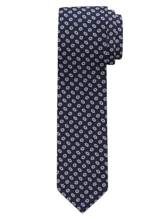 OLYMP - Krawatte Slim 6.5cm blau
