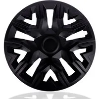 NRM Radkappe Radzierblende NRM THE BEST 15 Zoll Schwarz matt, 15 in Zoll, (4-St)