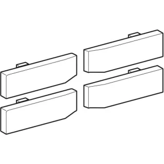 Geberit Deckkappe für Scharnier li und re 245101001