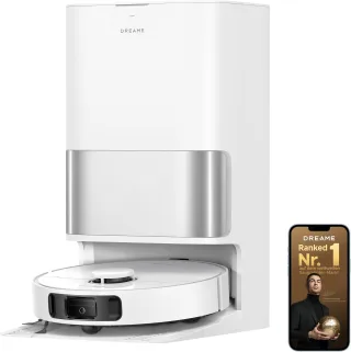 Dreame L40 Ultra A Saug- & Wischroboter [230 Minuten 300ml 24.000 Pa inkl. Absaugstation] weiß