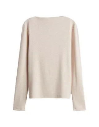 someday - Slim Longsleeve - Kelea beige - Gr. - 40