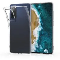 kwmobile Handyhülle Hülle für Samsung Galaxy S20 FE, Silikon Handyhülle transparent - Handy Case gummiert