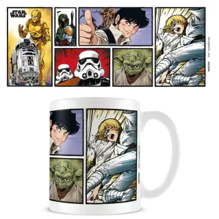 Star Wars - Kaffeebecher "Manga Madness" (Weiß)