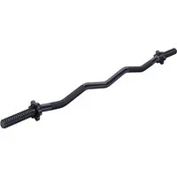 GORILLA SPORTS Kurzhantelstange SZ-Curlstange 120 cm mit Sternverschluss, 120 cm (3-tlg)