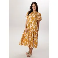 Aniston SELECTED Sommerkleid mit fantasievollem Druck in Sommerfarben