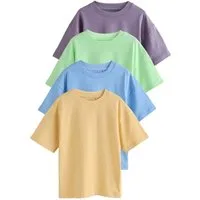 Next T-Shirt Relaxed Fit T-Shirts im 4er-Pack (4-tlg)