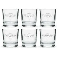 Jack Daniels Gläser-Set Jack Daniel’s Gentleman Jack Whiskygläser – 6er Set – Original