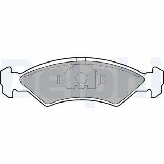 Delphi Bremsbel?ge vorne Ford Fiesta 2