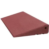 RO-FLEX Auffahrrampe Rampe Pro 75 mm hoch aus Gummigranulat LxBxH 500 x 280 x 75 mm