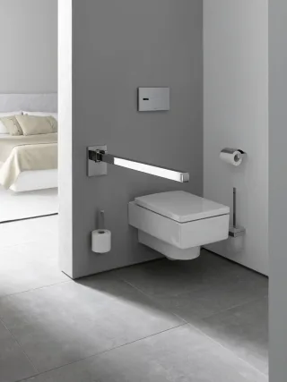 emco loft Reservepapierhaltersenkrecht für 1 Rolle, chrom, 050500101 050500101