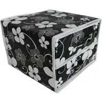 Yudu Aufbewahrungsbox 2 in1 Textil Organizer Aufbewahrungsbox faltbar mit 4 und 9 Fächer