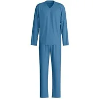 CALIDA Pyjama Nightwear Xtra Herren (2 tlg) weich, atmungsausgleichend, komfortabel
