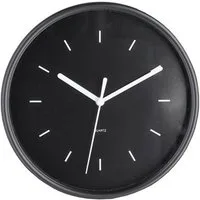 HTI-Living Wanduhr Wanduhr Ø 20 cm Schwarz