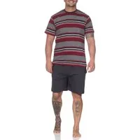 Normann Pyjama Normann Herren Pyjama kurzarm Shorty - auch in Übergröße erhältlich