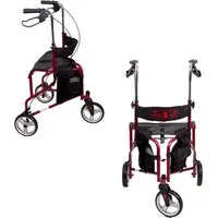 Antar Rollator Gehhilfe Gehwagen Rollator 3 Rad Leichtgewicht Laufhilfe