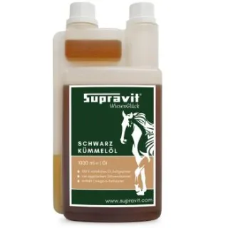 Supravit Schwarzkümmelöl 1000ml flüssig für Perde