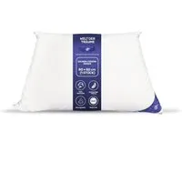 Welt der Träume Daunenkissen Daunenkissen Kissen Kopfkissen Federkissen Daunen 80x80 cm, Füllung: 60% Daunen/ 40% Federn, Rückenschläfer, Seitenschläfer, Bauchschläfer, 100% Naturprodukt, Saugfähig, Allergikergeeignet, Made in Europe